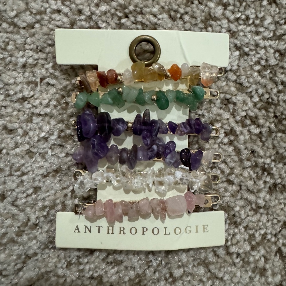 Anthropologie hair barrettes